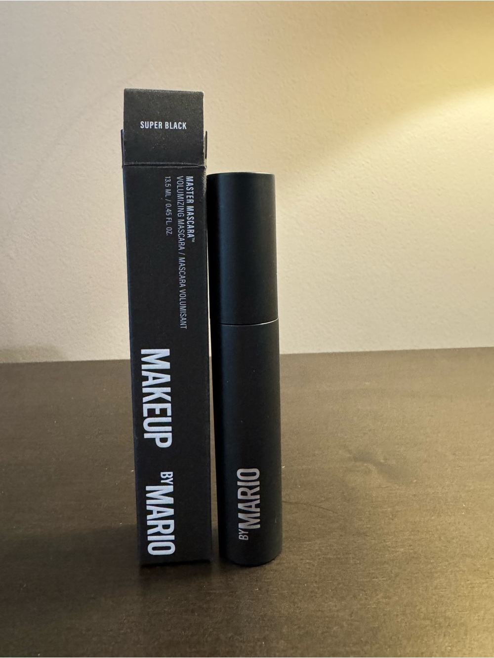 Makeup By Mario Master Mascara Super Black 13.5 ml .45 oz Full Size NIB